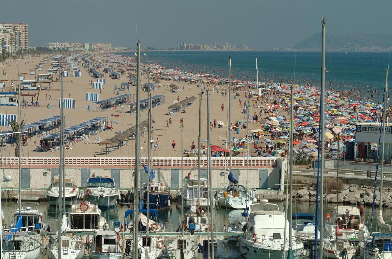 Aigua Blava Primera Linea - Alquiler Solo Familias Playa de Gandia Zewnętrze zdjęcie