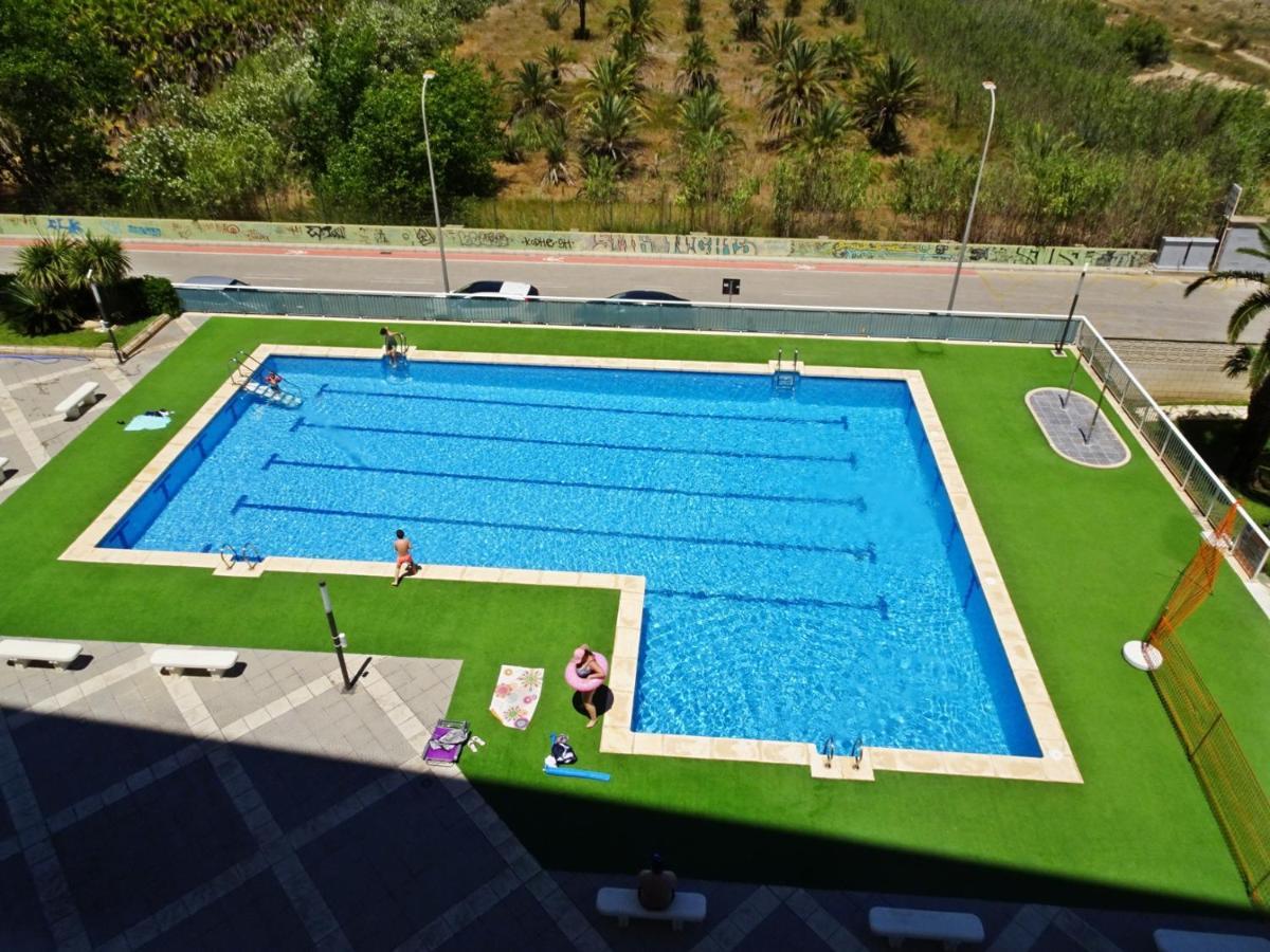 Apartament Aigua Blava Primera Linea - Alquiler Solo Familias Playa de Gandia Zewnętrze zdjęcie